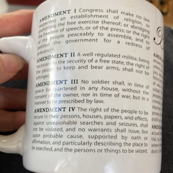 Disappearing Civil Liberties Mug - Picture 5 of 8